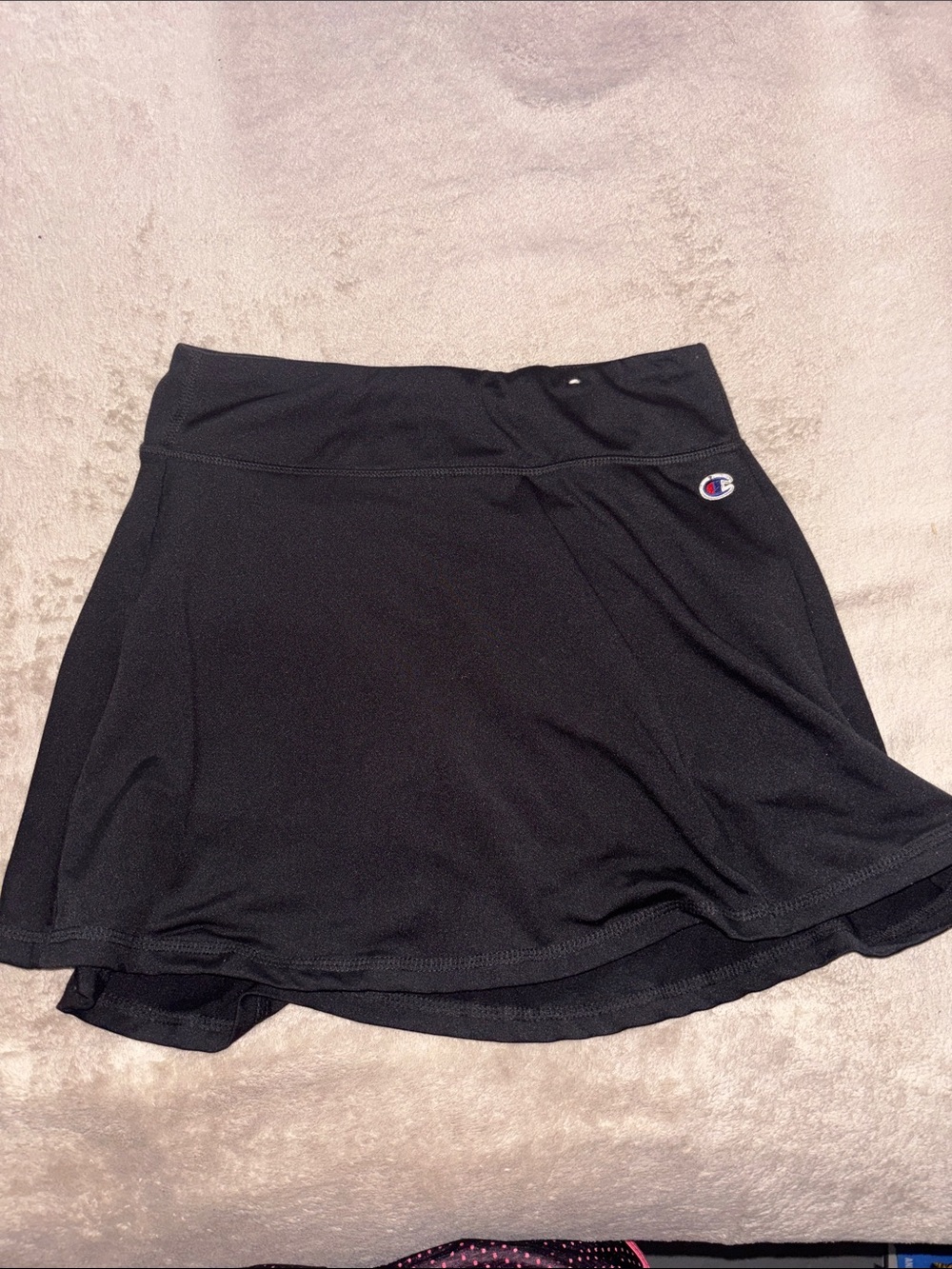 Champion Black Women's Skater Skort with Logo